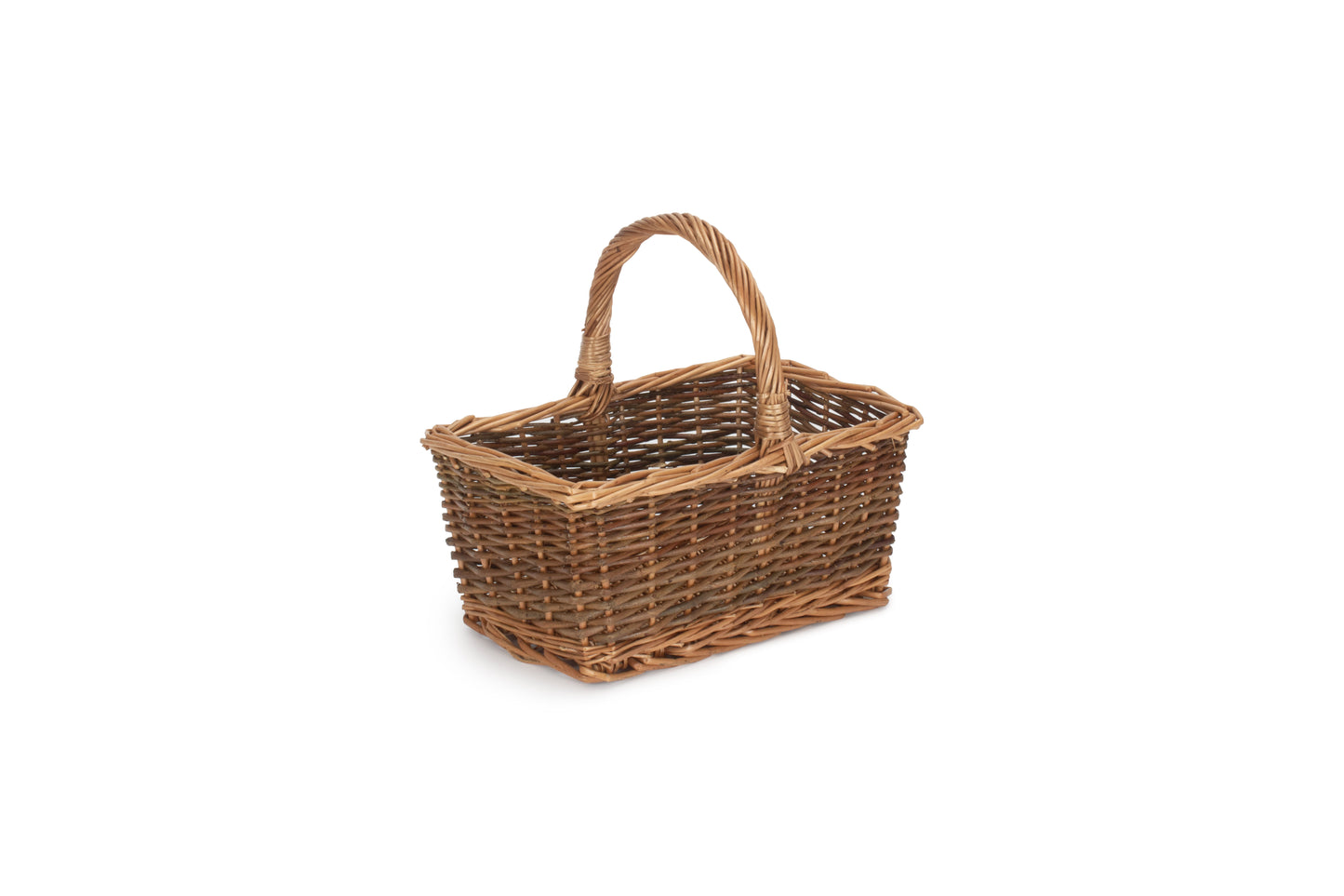 SIZE 1 RECTANGULAR UNPEELED WILLOW SHOPPER