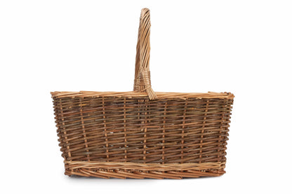 SIZE 2 RECTANGULAR UNPEELED WILLOW SHOPPER