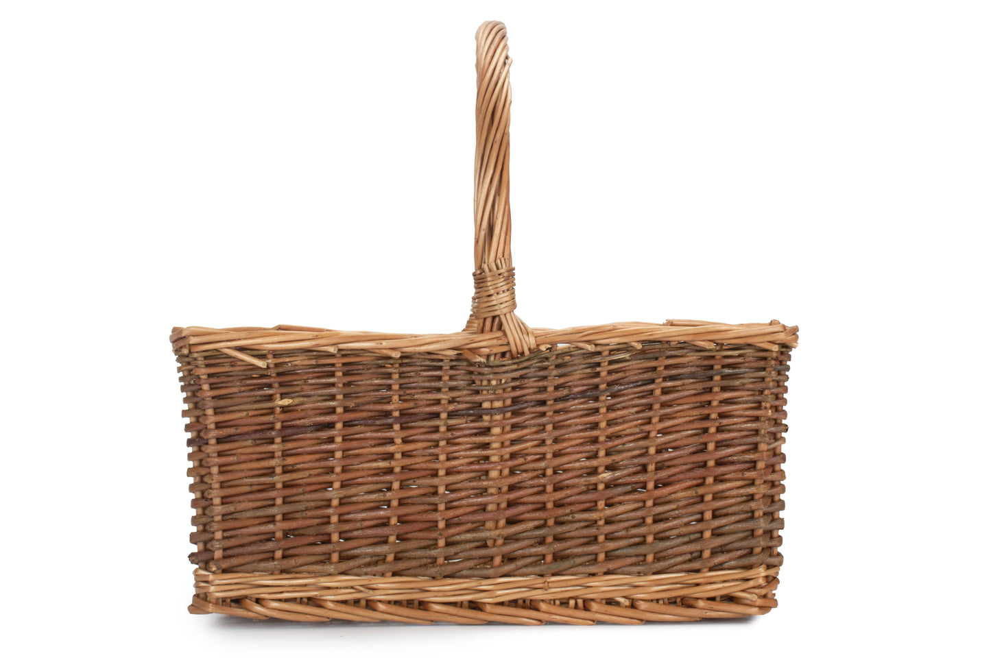 SIZE 3 RECTANGULAR UNPEELED WILLOW SHOPPER