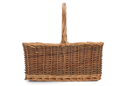 SIZE 3 RECTANGULAR UNPEELED WILLOW SHOPPER