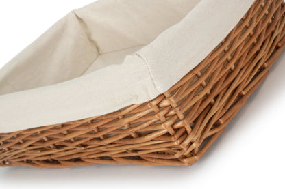 LINED MEDIUM DOUBLE STEAMED STORAGE TRAY