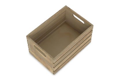 SMALL OAK EFFECT DISPLAY TROUGH