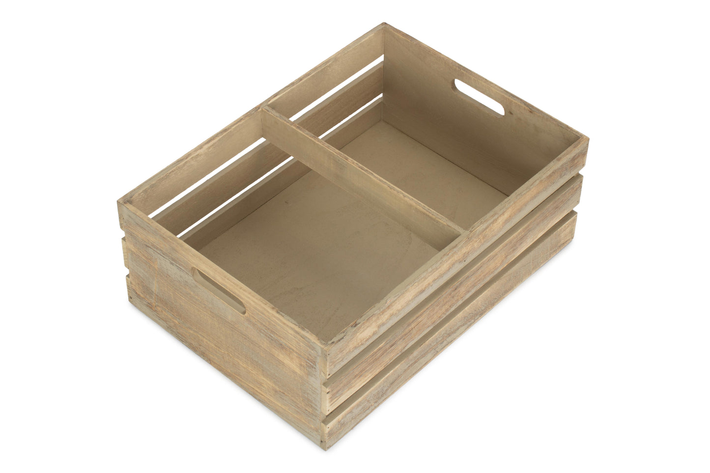 LARGE OAK EFFECT DISPLAY TROUGH