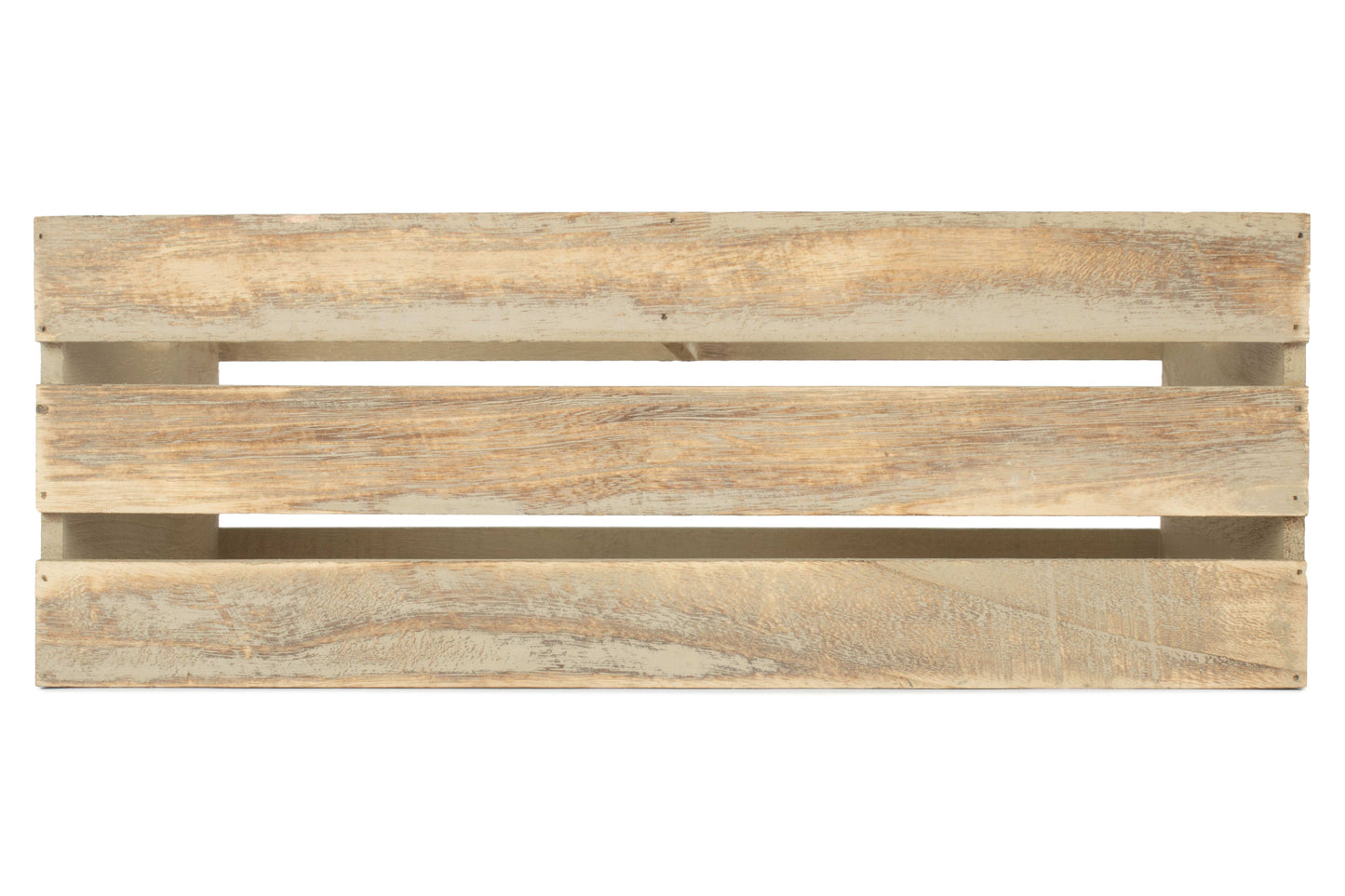 LARGE OAK EFFECT DISPLAY TROUGH