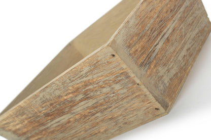 OAK EFFECT MINI WOODEN STORAGE TRAY