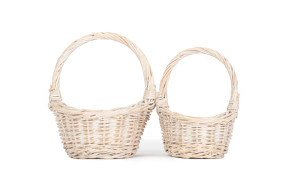 CHILD'S WHITE WASH SHOPPER SET 2