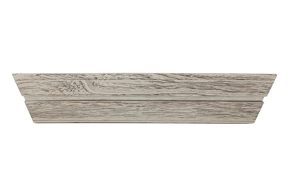 LARGE DOVE GREY WOODEN PACKING TRAY