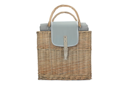 GREY CHILLER BASKET and PICNIC BLANKET