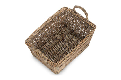 MEDIUM ANTIQUE WASH HANDLED STORAGE SOLUTION - UNLINED