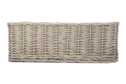 EXTRA LARGE GREY WASH FINISH TRAY