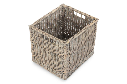 SQUARE GREY WASH STORAGE SOLUTION
