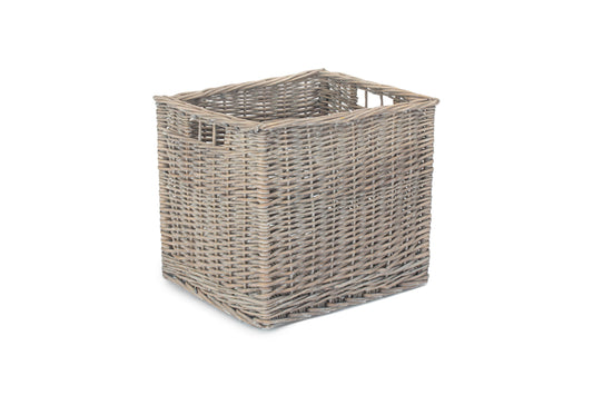 SQUARE GREY WASH STORAGE SOLUTION