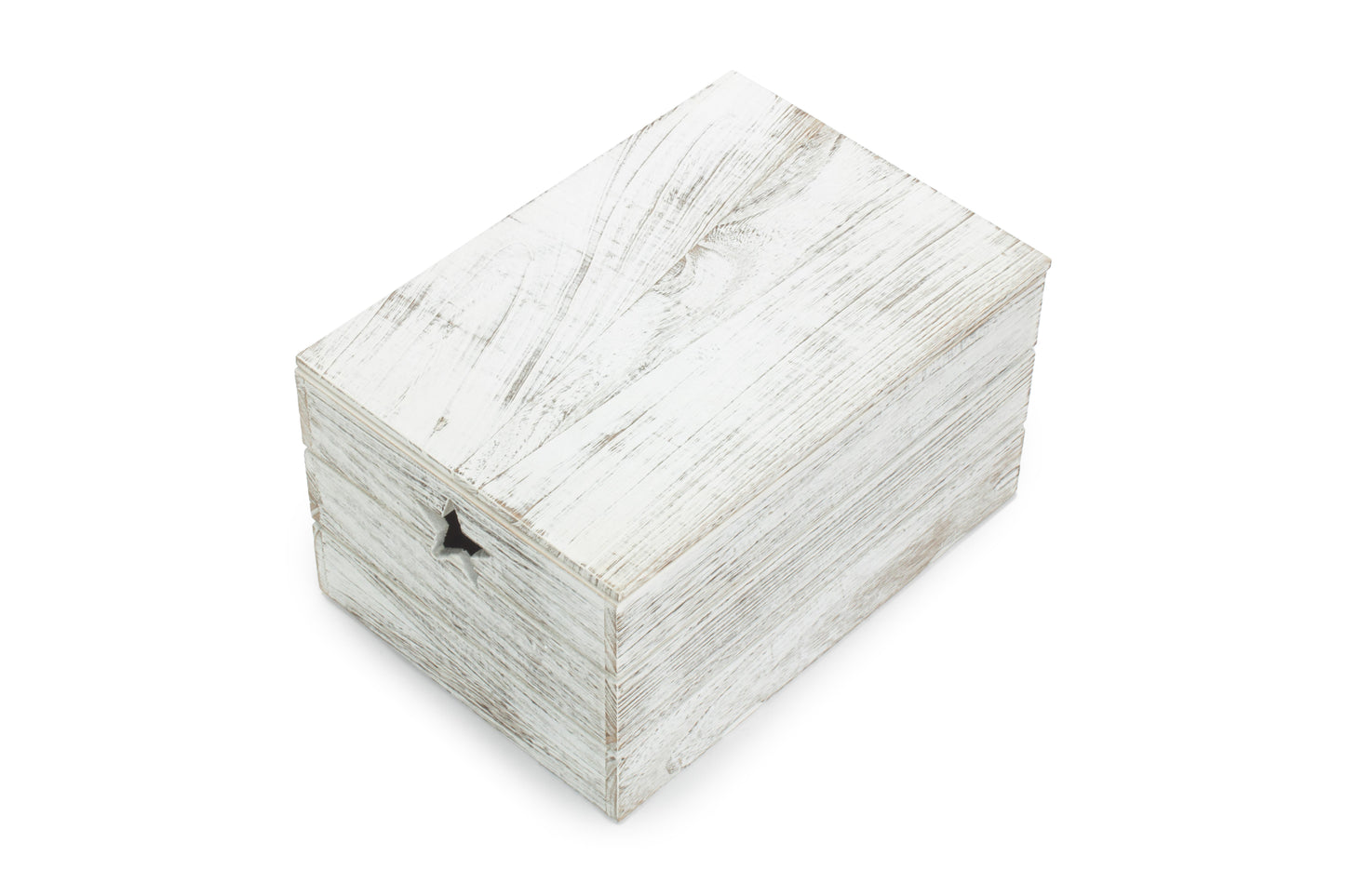 LARGE VINTAGE STAR CUT OUT BOX