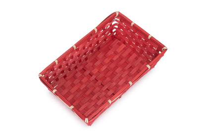 RED BAMBOO PACKING TRAY - SMALL