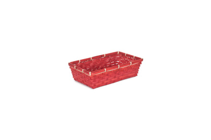RED BAMBOO PACKING TRAY - SMALL