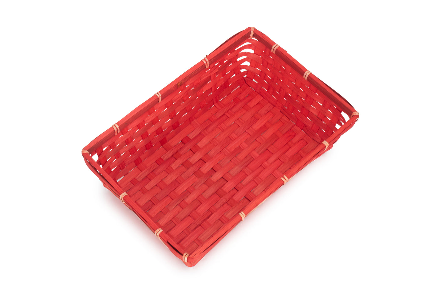 RED BAMBOO PACKING TRAY - LARGE
