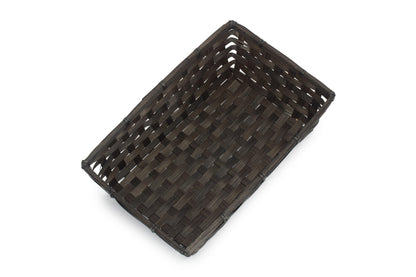 BLACK BAMBOO PACKING TRAY - SMALL