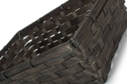 BLACK BAMBOO PACKING TRAY - SMALL