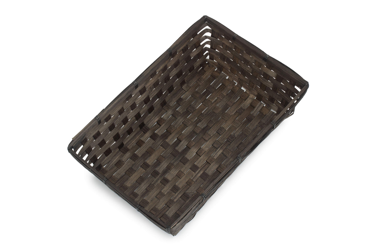 BLACK BAMBOO PACKING TRAY - LARGE