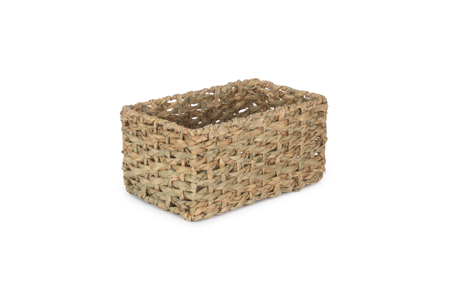 MEDIUM THATCH GRASS STORAGE BASKET
