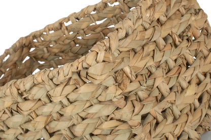MEDIUM THATCH GRASS STORAGE BASKET