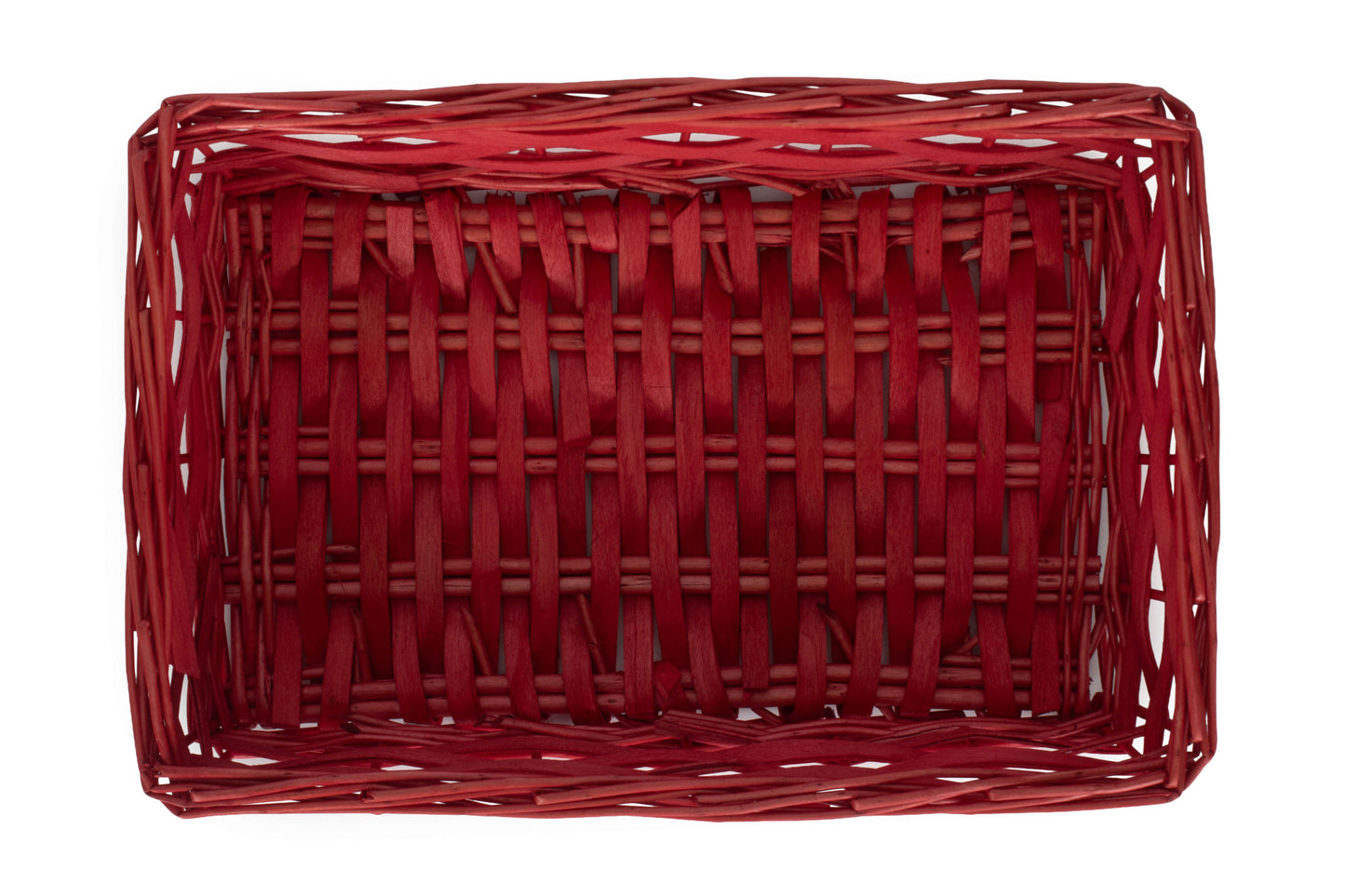 SMALL RED CHIPWOOD TRAY