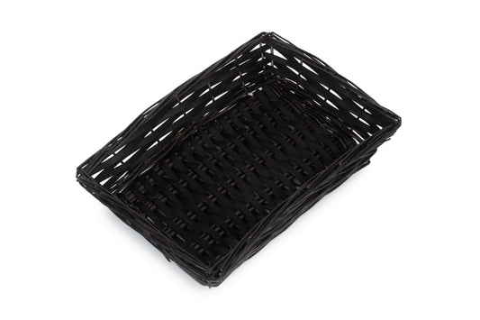 SMALL BLACK CHIPWOOD TRAY