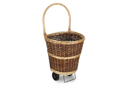 WHEELED SHOPPING BASKET