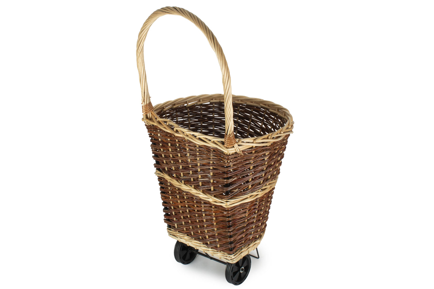 WHEELED SHOPPING BASKET