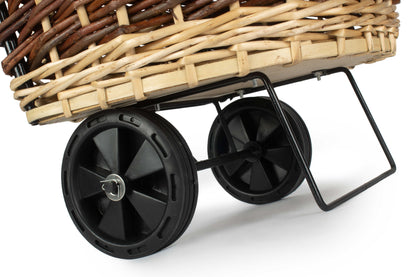 WHEELED SHOPPING BASKET