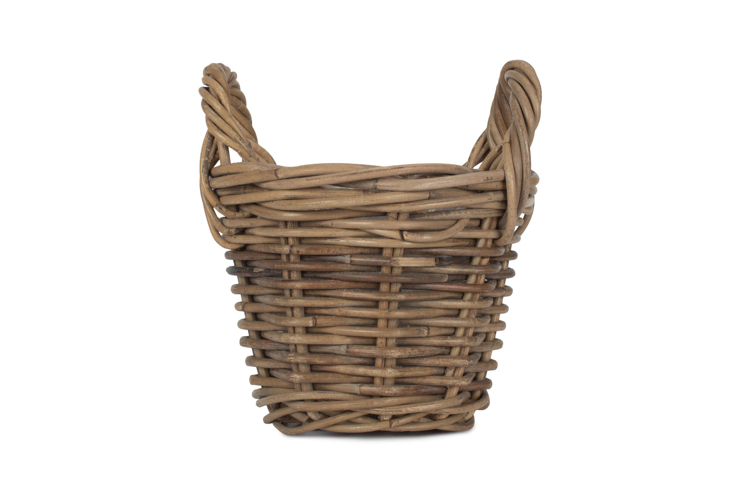 SMALL RATTAN PLANT POT
