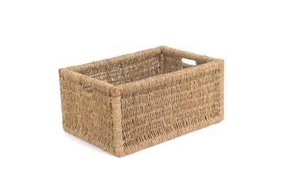 EXTRA LARGE SEAGRASS STORAGE BASKET