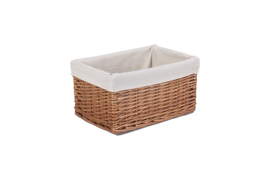 MEDIUM DOUBLE STEAMED STORAGE BASKET with WHITE LINING