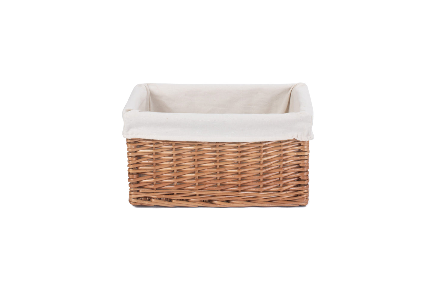 MEDIUM DOUBLE STEAMED STORAGE BASKET with WHITE LINING