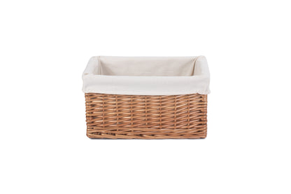 MEDIUM DOUBLE STEAMED STORAGE BASKET with WHITE LINING