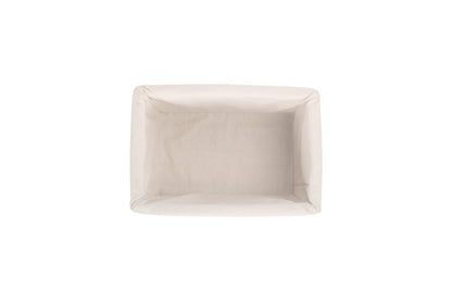 MEDIUM DOUBLE STEAMED STORAGE BASKET with WHITE LINING