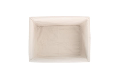 EXTRA LARGE DOUBLE STEAMED STORAGE BASKET with WHITE LINING
