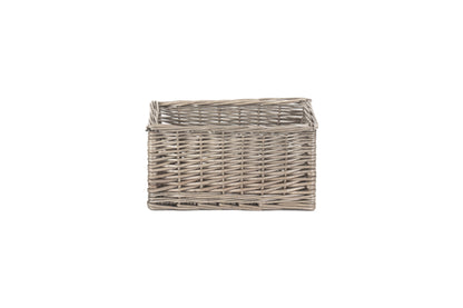SMALL ANTIQUE WASH STORAGE BASKET