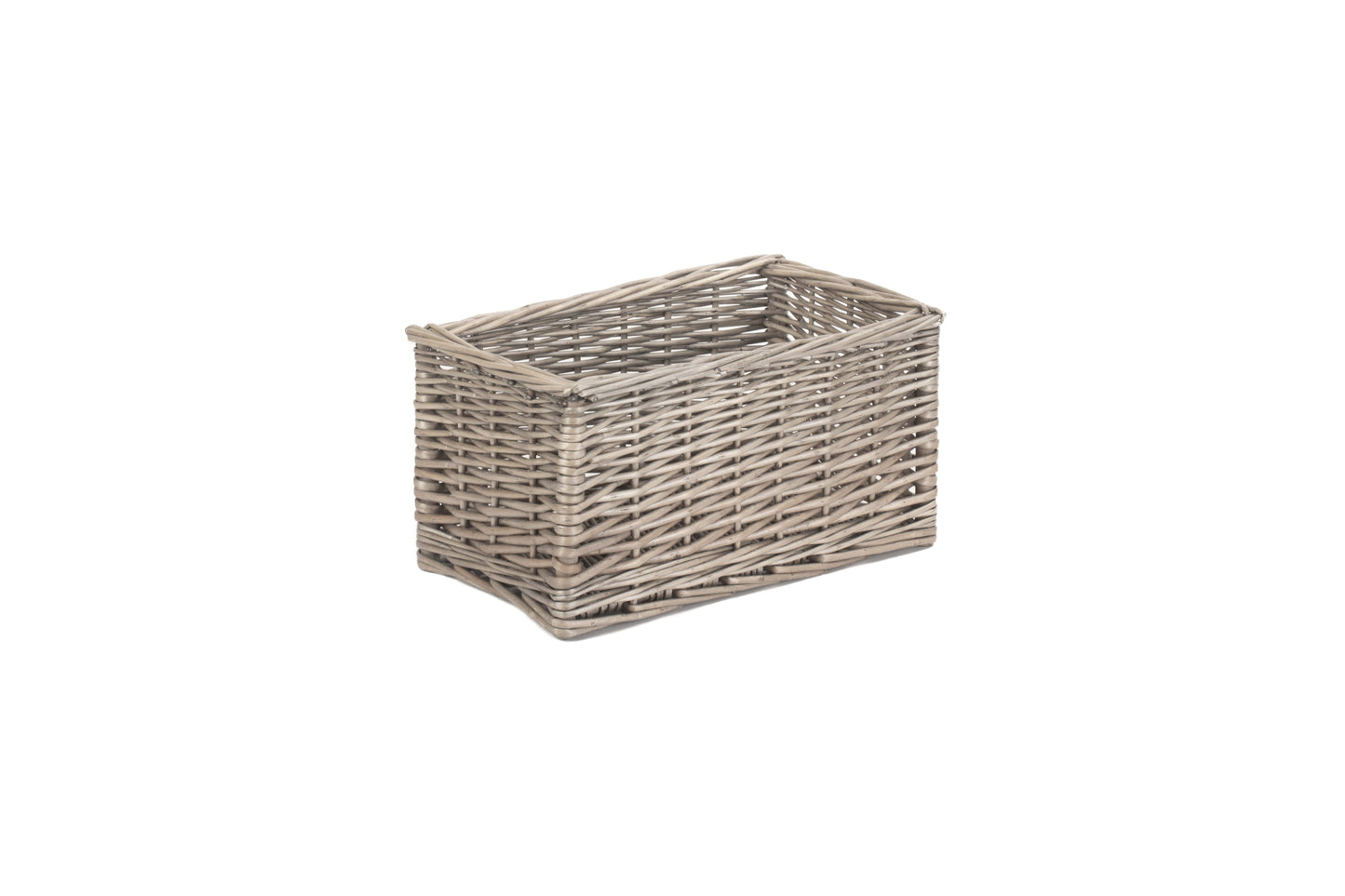 SMALL ANTIQUE WASH STORAGE BASKET