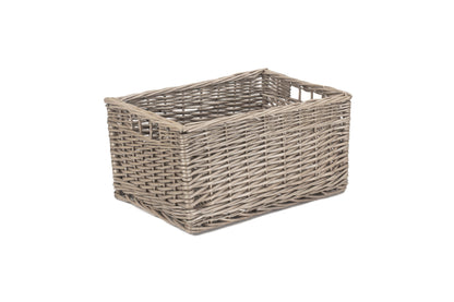 LARGE ANTIQUE WASH STORAGE BASKET