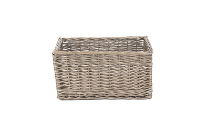 LARGE ANTIQUE WASH STORAGE BASKET