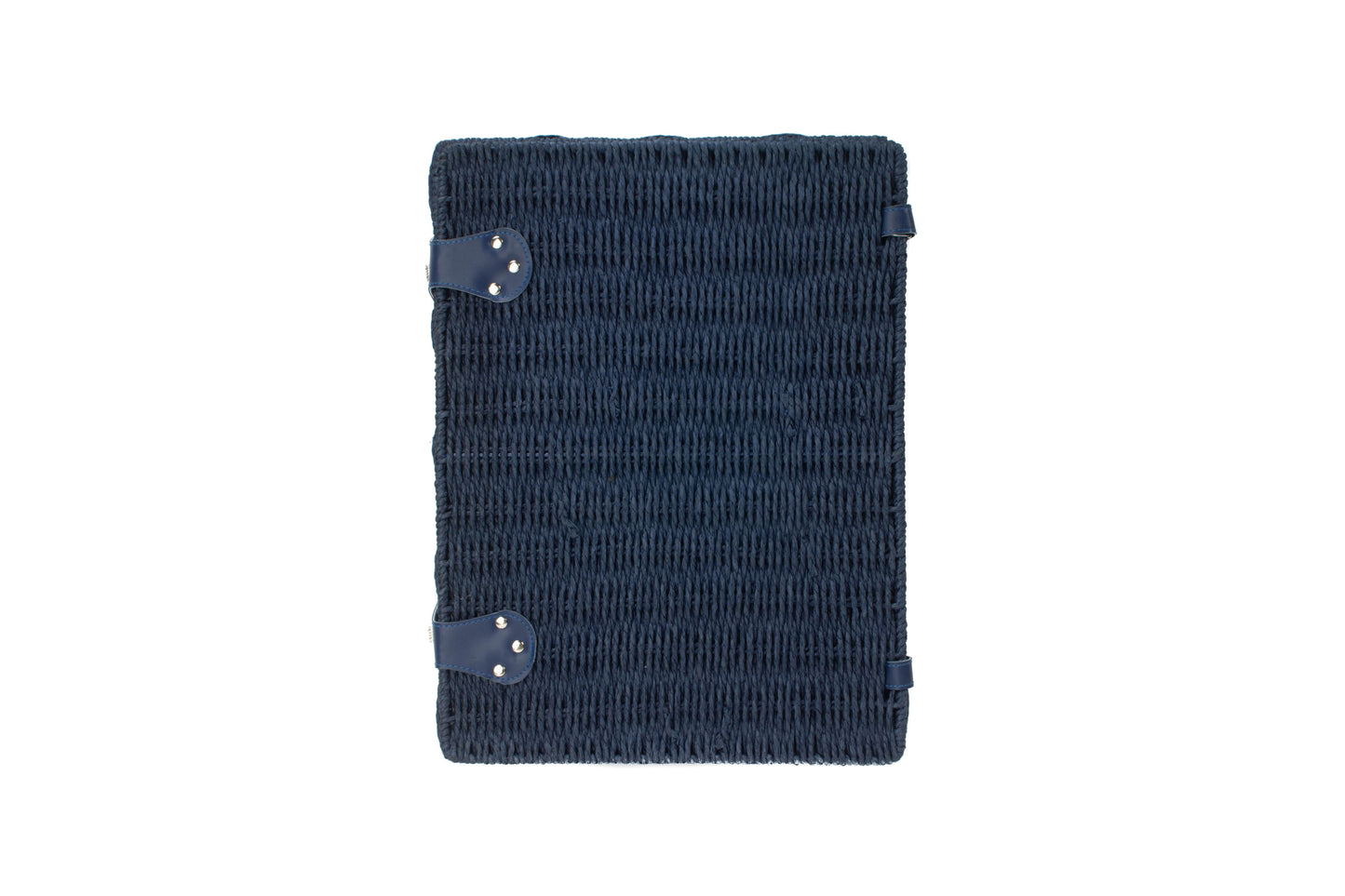 EXTRA LARGE BLUE PAPER ROPE HAMPER