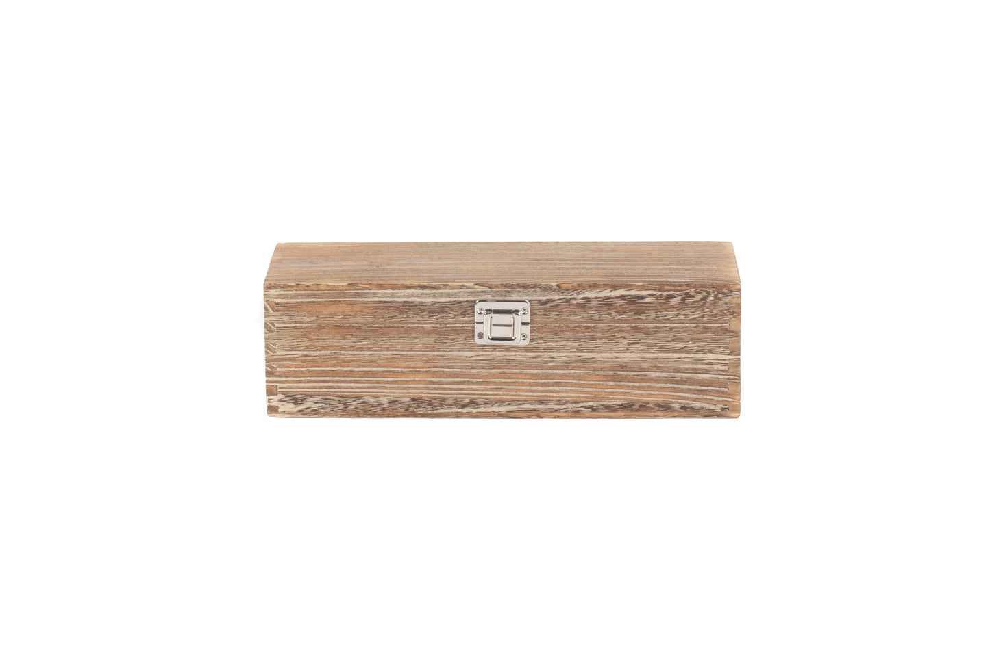 SINGLE BOTTLE OAK EFFECT WOODEN BOX