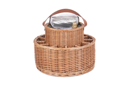 GREEN TWEED CHILLED GARDEN PARTY BASKET