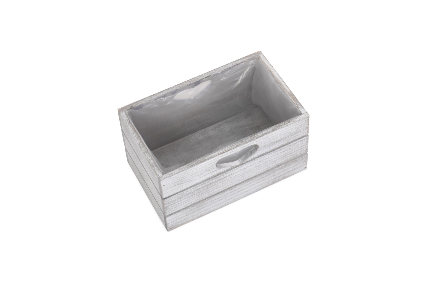 VINTAGE PLANTER with PLASTIC LINING