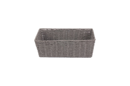 EXTRA LARGE GREY PAPER ROPE TRAY