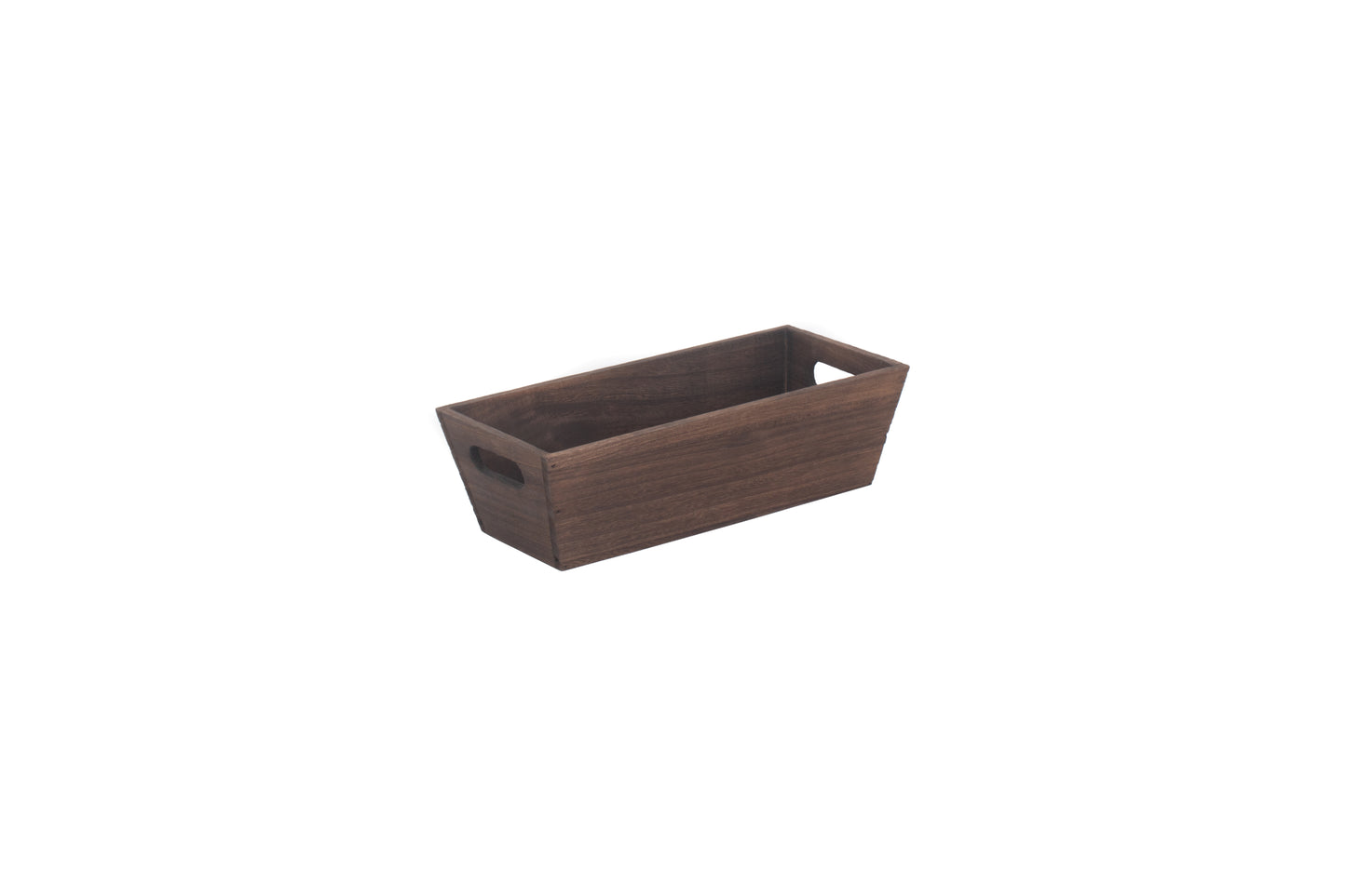 DARK WOODEN PACKING TROUGH
