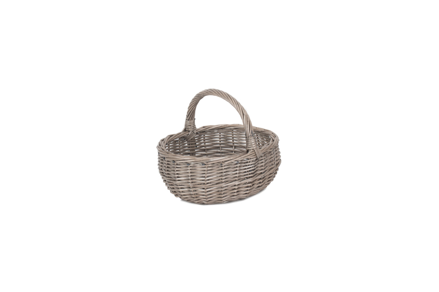 SMALL ANTIQUE WASH BATHROOM SHOPPER - UNLINED