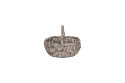 SMALL ANTIQUE WASH BATHROOM SHOPPER - UNLINED