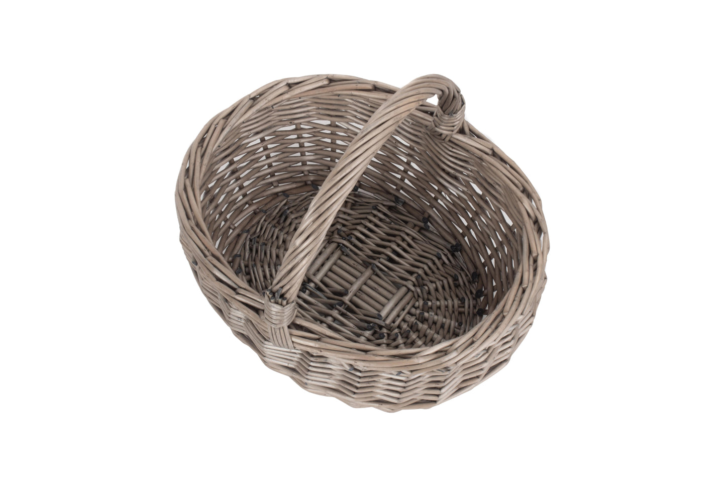 SMALL ANTIQUE WASH BATHROOM SHOPPER - UNLINED